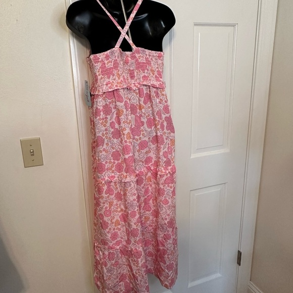 CAT and Jack Pink Floral Sundress Size XL Girls NWT - Picture 8 of 12